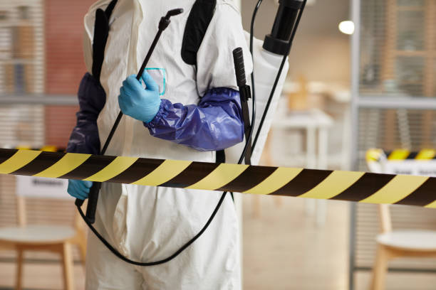 Professional Biohazard technician working in Garland, TX
